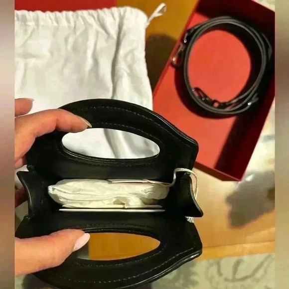 VALENTINO GARAVANI MINI TOILE ICONOGRAPHE CROSSBODY BAG - Picture 7 of 8